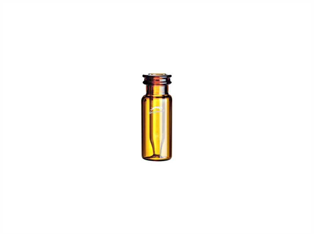 Picture of 300µL Crimp Top/Snap Top Fused Insert Vial, Amber Glass, 11mm Crimp Finish, Q-Clean